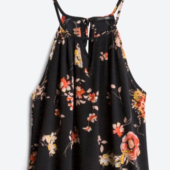 Stichfix Papermoon Barita Keyhole Blouse  XLP | Black NWT - Picture 1 of 3
